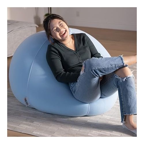  Yogibo Pod X Small Bean Bag Lounger Chair for Adults and Teens with Filling, Soft, Plush, Comfy, Sensory Lounge Beanbag, Washable Cover, Sunset