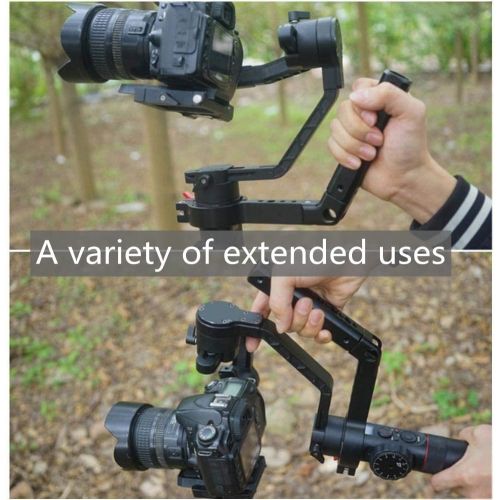  Yoidesu Neck Ring Mounting Handheld Camera Stabilizer Accessories Extension Handle Connect,Inverted Handle Sling Grip for Zhiyun Crane 2 Feiyu AK2000