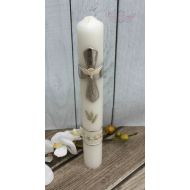 YolisBridal FAST SHIPPING!! Beautiful Silver Candle for any occasion, Wedding Candle, Christening Candle, Baptism Candle, Communion Candle, Confirmation