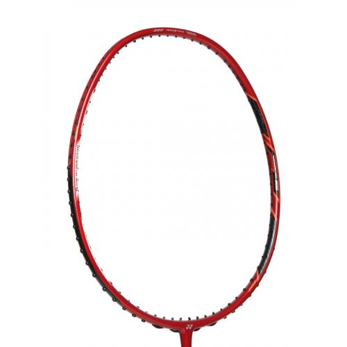  Yonex Duora 7 Red Badminton Racket (Red, Strung with NG98 at 24lb)