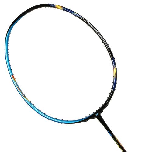  Yonex Astrox 77 New Badminton Racquet (Metallic Blue) Strung with BG80, 27lbs (String - Random Color)
