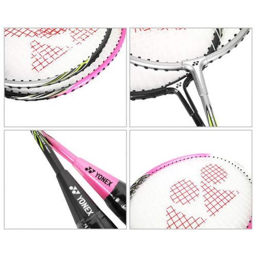  Yonex Badminton Racket Racquets Muscle Power Series MP2 2PCS Rackets with Carrying Bag Isometric Head