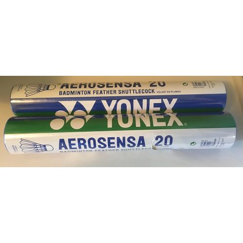  Yonex AS-20 Shuttlecocks (2 Packages - 2 tubes)