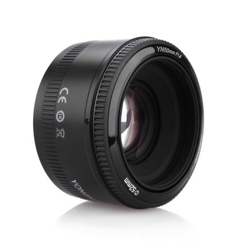  Yongnuo YONGNUO YN EF 50mm f/1.8 AF Lens 1:1.8 Standard Prime Lens Aperture Auto Focus for Canon EOS DSLR Cameras