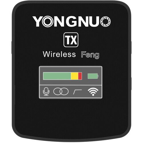  Yongnuo Feng Compact Digital Wireless Microphone System for Cameras & Smartphones (2.4 GHz)