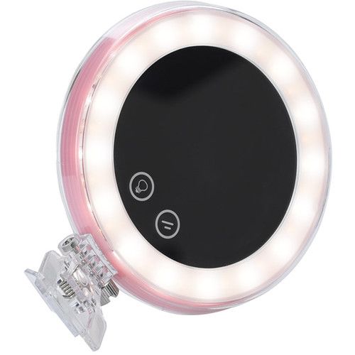  Yongnuo YN08 LED Light and Makeup Mirror (Pink)