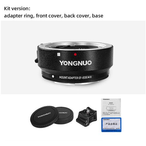  Yongnuo EF-EOSM II Adapter Kit for Canon EF Lenses to M-Mount Cameras