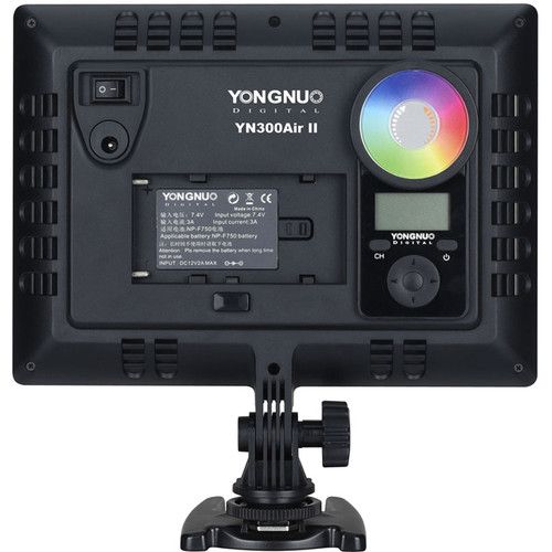  Yongnuo YN300 Air II 3200-5500K RGB LED Panel Light