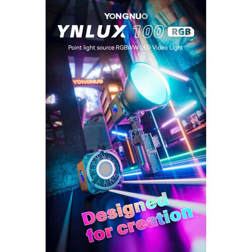  Yongnuo YNLUX100 RGB LED Monolight (Light Only)