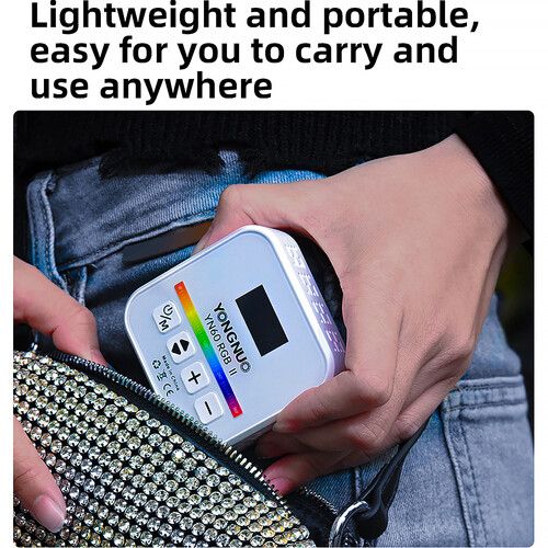  Yongnuo YN60 RGB II Pocket LED Light Panel (Black)