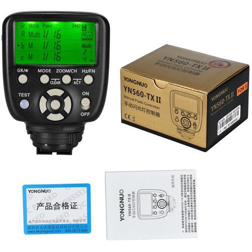  Yongnuo YN560-TX II Manual Flash Controller for Sony Cameras