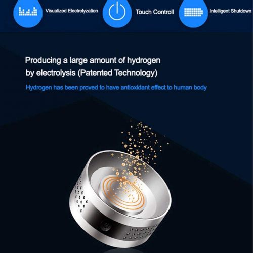  Yongse Portable USB Rechargable Hydrogens Rich Water Ionizer Maker Bottle Cup H2 USB Cable+EU Charge