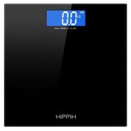 Yoobure 400lb / 180kg Digital Body Weight Bathroom Scale with Step-On Technology and Tempered Right Angle Glass Balance Platform