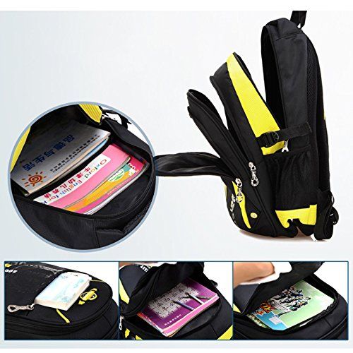  Yookeyo Waterproof School Backpack for Boys Girls for Middle School Cute Bookbag