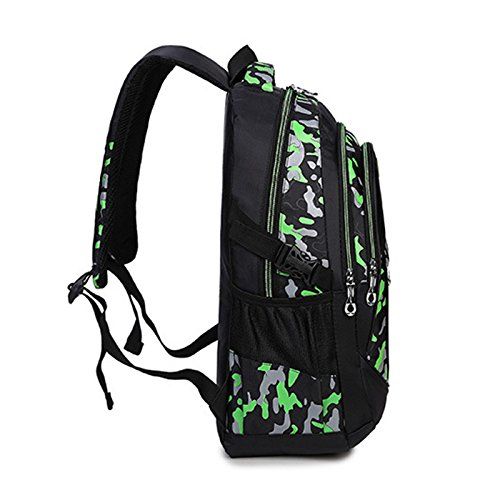  Yookeyo Waterproof School Bag Students Backpack Children Bookbags