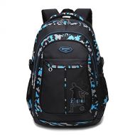 Yookeyo School Backpacks for Boys Waterproof Durable Bookbag Student Backpack