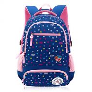 Yookeyo Kids School Backpacks for Girls Boys School Bags Bookbags for Children for Elementary School Big Student Classics Backpack