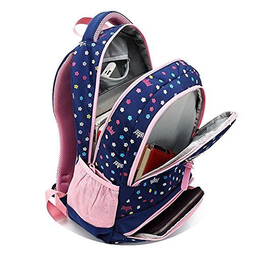  Yookeyo Kids School Backpacks for Girls Boys School Bags Bookbags for Children for Elementary School Big Student Classics Backpack