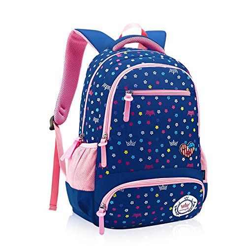  Yookeyo Kids School Backpacks for Girls Boys School Bags Bookbags for Children for Elementary School Big Student Classics Backpack