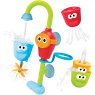 Yookidoo Baby Bath Toy - Flow N Fill Spout - 3 Stackable Cups and Automated Spout