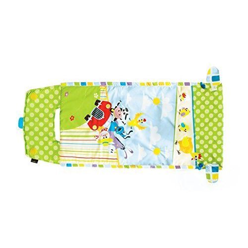  [아마존베스트]Baby Tummy Time Mat by Yookidoo. Newborn Musical Playmat & Outdoor Gym. Pillow, Teething...