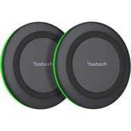 [아마존베스트]Yootech[2 Pack] WirelessCharger,Qi-Certified10WMaxFastWirelessChargingPadCompatiblewithiPhone12/12Mini/12ProMa