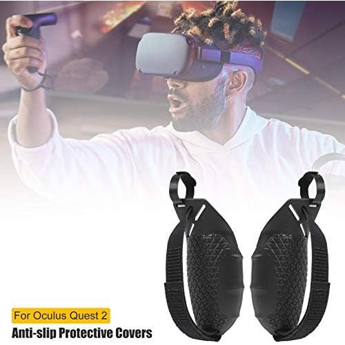  Yoouo Touch Controller Grip Cover for Oculus Quest, Quest 2 or Rift S Anti Throw Grip Cover