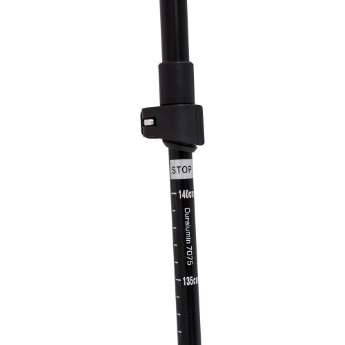  York Nordic Adjustable Walking Poles - Lightweight, Adjustable, and Collapsible - Includes Rubber Feet and Travel Bag - Ocean Design - Great for Walking - 8 Ounces - Nordic Grips
