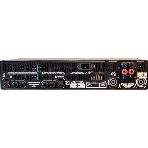  Yorkville Sound 2 X 1800W Power Amplifier (2 RU)