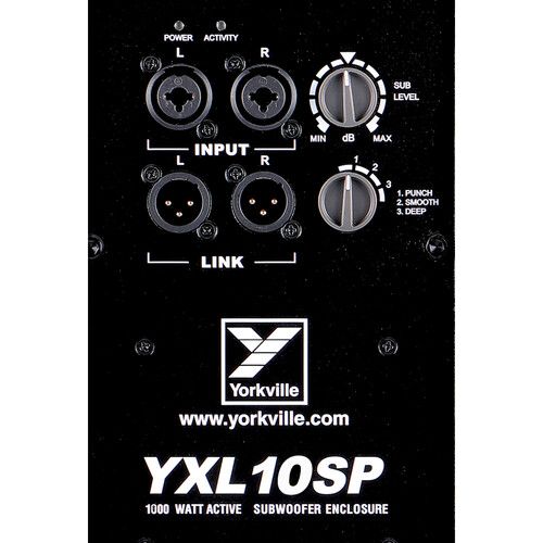  Yorkville Sound YXL10SP 1000W Peak Active 10