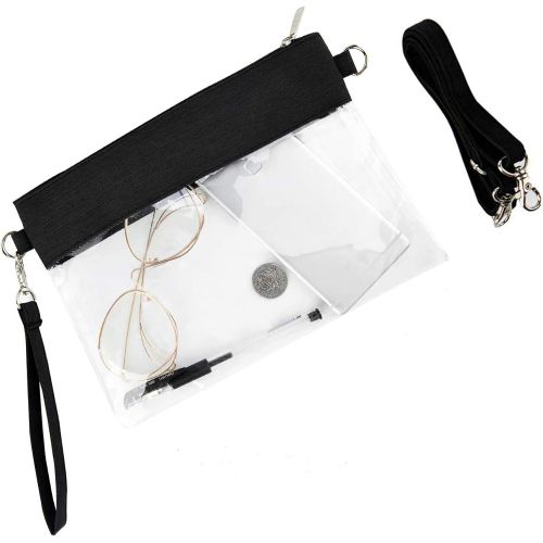  Yorssley Clear Purse Crossbody Bag and Handbags Stadium Approved for Women&Men