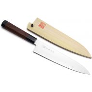 [아마존베스트]YOSHIHIRO Ice Hardened High Carbon Stainless Steel Wa Gyuto Japanese Chef Knife 8.25 (210mm)