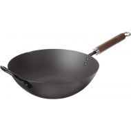 [아마존베스트]Yoshikawa Black Steel Beijing Wok, 11