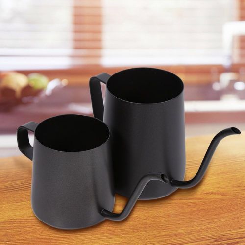  Yosoo Edelstahl Wasserkessel Aus Edelstahl Teekessel Kaffeekanne TeekanneGiessen UEber Kaffee Tropfenfanger Auslauf Wasserkocher (Abmessung : 350ml)