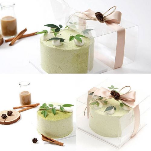  [아마존 핫딜]  [아마존핫딜]Yosoo Kuchen Kragen Transparent Backen Kuchen Umlaufende Kante Wickelband Verpackung Blatt Dekor Tortenrandfolie Rolle Dessertringe(10cm*10m)