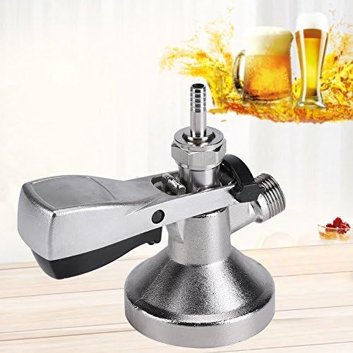  Yosoo G Typ Keg Kupplung Bier Edelstahl Spender Bier Keg Wasserhahn Bier Wasserhahn System G Kupplung Wein Zubehoer fuer Homebrew Paar HEAD