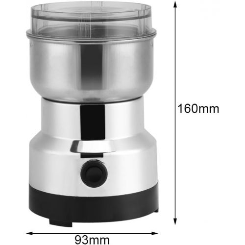  Yosoo 220V Elektrische Kaffeemuehle Kaffee Mahlwerk Edelstahl-Elektroschleifer Schleifen von Kaffeebohnen