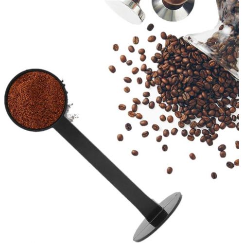  Yosoo Multifunctional Plastic Coffee Measuring Tamping Spoon Reusable Standing Coffee Scoops Household Commercial Supplies