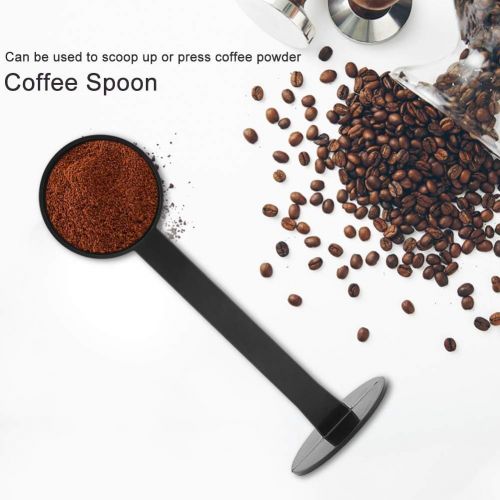  Yosoo Multifunctional Plastic Coffee Measuring Tamping Spoon Reusable Standing Coffee Scoops Household Commercial Supplies