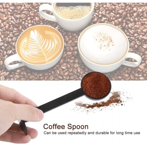  Yosoo Multifunctional Plastic Coffee Measuring Tamping Spoon Reusable Standing Coffee Scoops Household Commercial Supplies