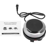 Yosoo Mini Electric Heater Stove, 500W 5.6 Inch Round Hot Plate Portable Countertop Burner For Ceramic Glass Kettle Single Plate Cooktop, Easy to Clean Multifunction Home Kitchen Hot Bur