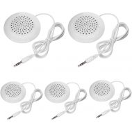 Yosoo- 5pcs DIY Pillow Speaker, New 3.5mm Mini Stereo Speaker for MP3 Phone Portable CD