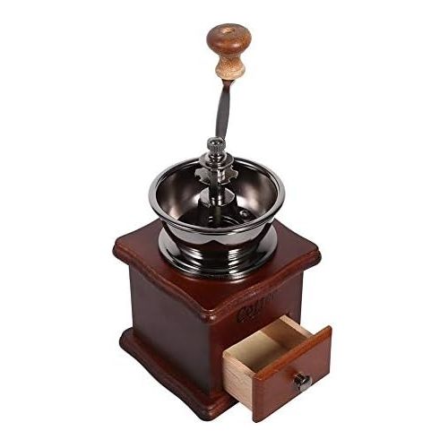  [아마존베스트]Yosoo Coffee Grinder Manual Retro Style Ceramic Grinder for Coffee Beans Pepper and Other Spices