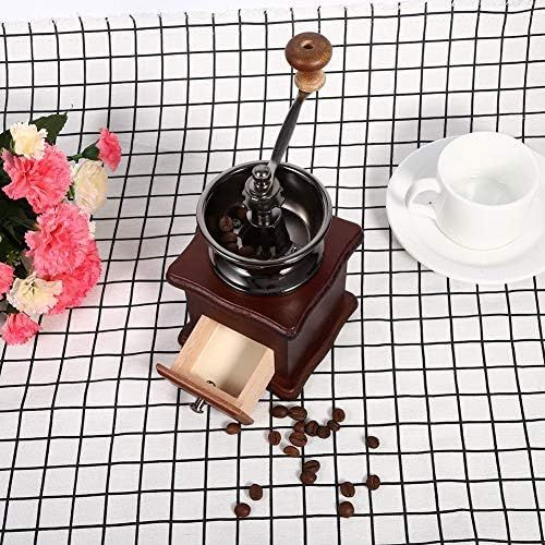  [아마존베스트]Yosoo Coffee Grinder Manual Retro Style Ceramic Grinder for Coffee Beans Pepper and Other Spices