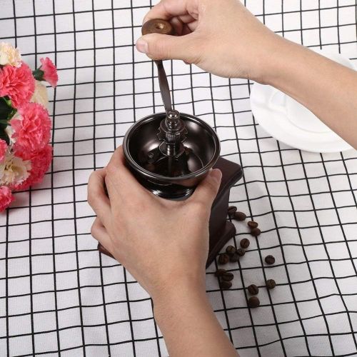  [아마존베스트]Yosoo Coffee Grinder Manual Retro Style Ceramic Grinder for Coffee Beans Pepper and Other Spices