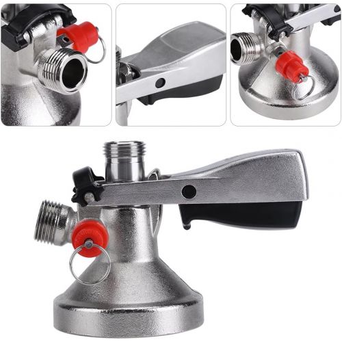  [아마존베스트]Yosoo G Barrel Coupling Beer Stainless Steel Distributor Beer Faucet