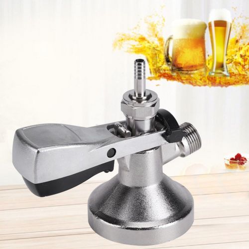  [아마존베스트]Yosoo G Barrel Coupling Beer Stainless Steel Distributor Beer Faucet