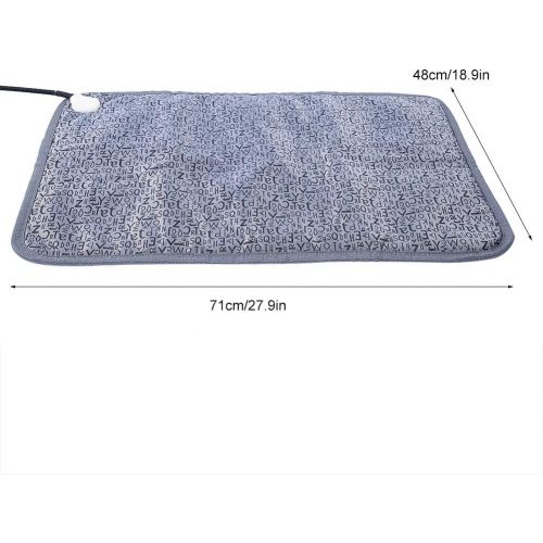  Yosoo Pet Heating Pad Adjustable Warming Mat Electric Blanket Heater Heated Kennel Bed Pet for Dogs Cats