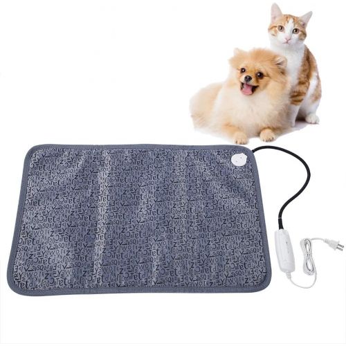  Yosoo Pet Heating Pad Adjustable Warming Mat Electric Blanket Heater Heated Kennel Bed Pet for Dogs Cats