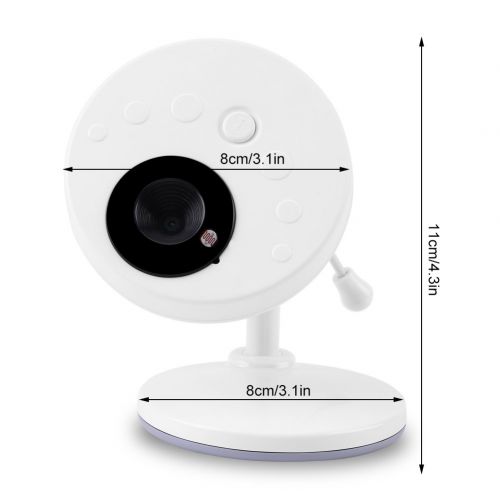  Yosoo Baby Monitor Wireless Video Camera 3.5 LCD Digital Screen 2.4 GHz for Signal Transmission Two-Way Talk Support Night Vision Voice Activation Temperature Monitoring Lullabies